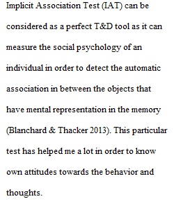 Implicit Association Test (IAT)